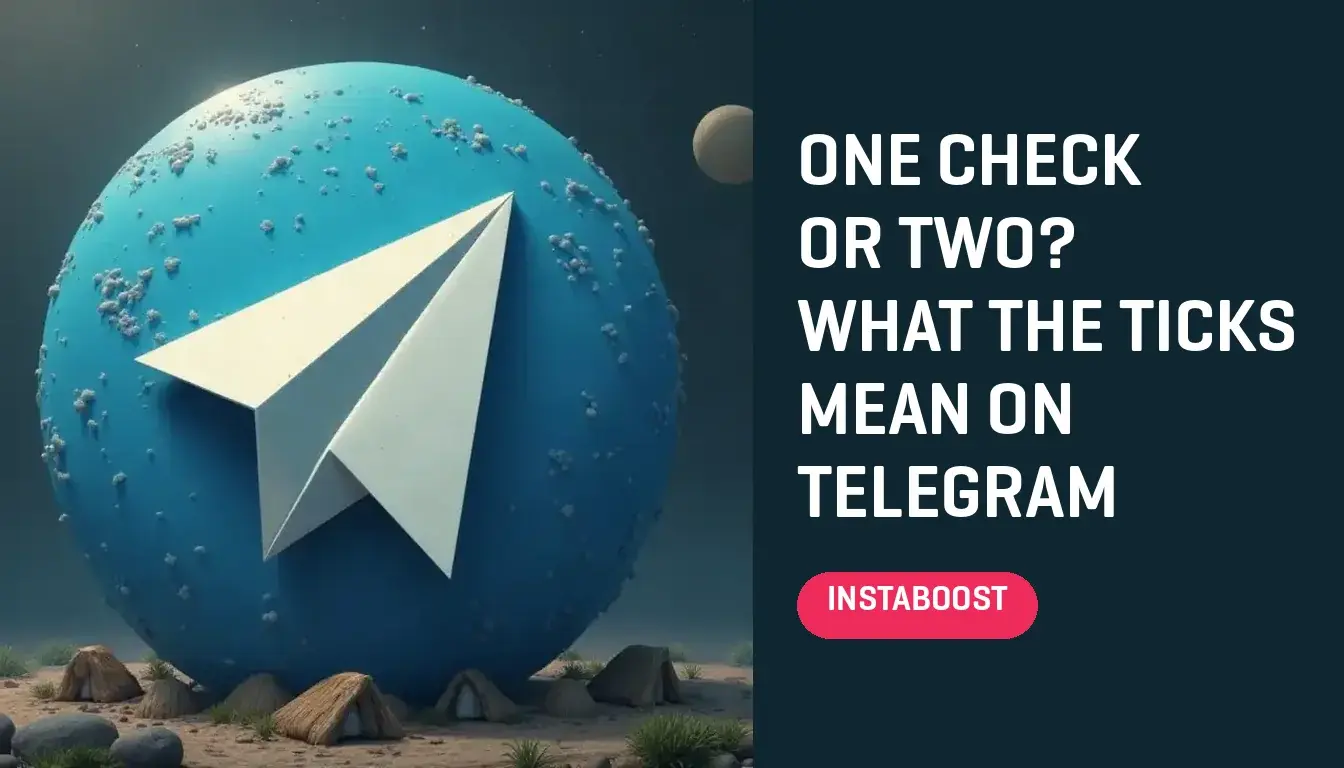 What do one and two ticks mean on Telegram?