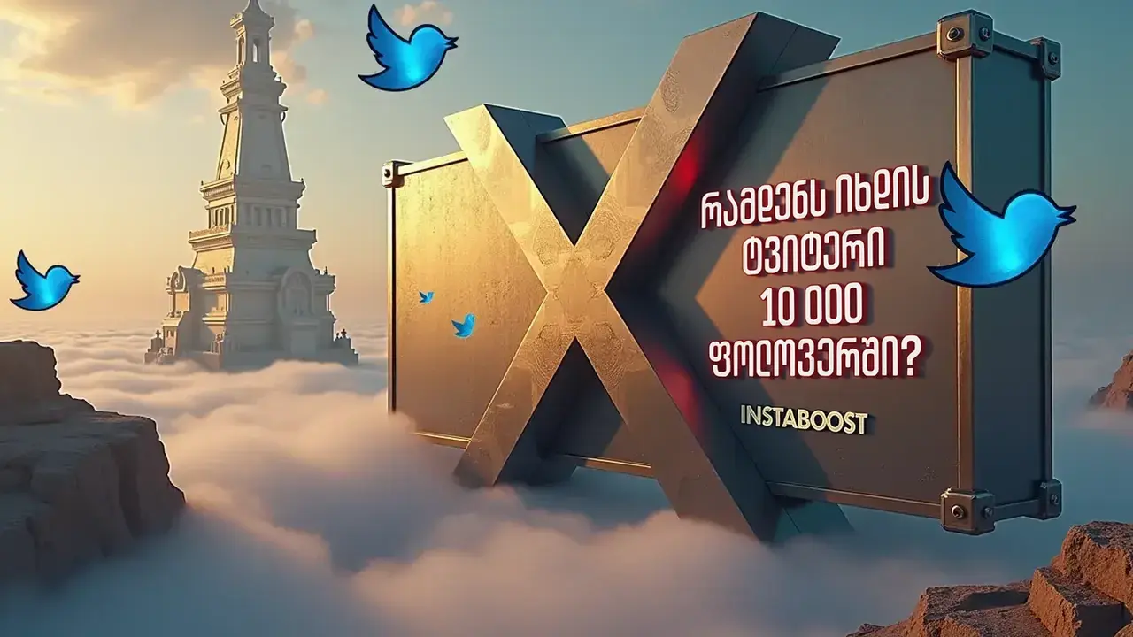 რამდენს იხდის X (Twitter) 10 000 ფოლოვერში?
