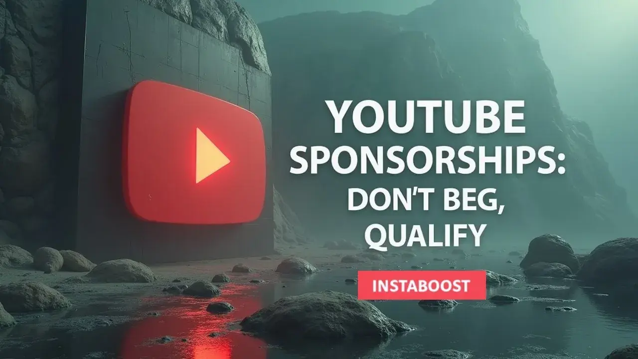 YouTube Sponsorships: Dont Beg Qualify